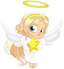 Cute Angel PNG Clip Art Image