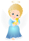 Cute Angel Transparent PNG Clip Art Image