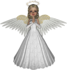 Girl Angel 3D PNG Picture