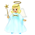 Little Angel with Wand PNG Picture