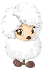 Cute Sheep PNG Clipart Picture