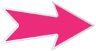 Arrow Pink Right Transparent PNG Clip Art Image