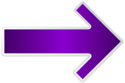 Arrow Purple Right Transparent PNG Clip Art Image