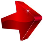 Arrow Red Right Transparent PNG Clip Art Image
