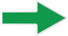 Green Right Arrow Transparent PNG Clip Art Image