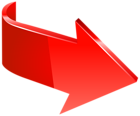 Red Arrow Right Transparent PNG Clip Art Image