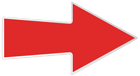 Red Right Arrow Transparent PNG Clip Art Image