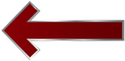 Transparent Red Arrow PNG Clipart