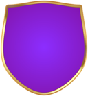 Badge Purple Shield PNG Clipart