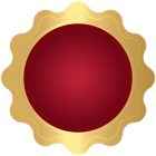 Badge Red PNG Clipart