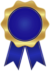 Blue Classic Seal Badge PNG Clipart