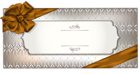 Gift Card Template PNG Clipart Image