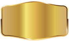 Gold Label PNG Clipart Picture