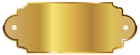 Gold Label Template Clipart PNG Picture