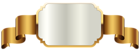 Gold Label Template Transparent PNG Clip Art Image