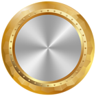 Gold Seal Badge PNG Transparent Clip Art Image