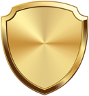 Golden Badge Transparent Image