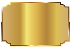 Golden Label Template Clipart Picture
