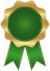 Green Classic Seal Badge PNG Clipart