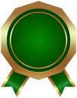 Green Seal Badge Deco PNG Clipart