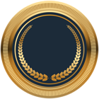 Navi Gold Seal Badge PNG Transparent Image