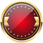 Red Badge Template PNG Clip Art Image