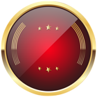 Red Badge Template Transparent PNG Clip Art Image