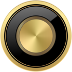 Seal Badge Black Gold Clipart Image