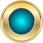 Seal Badge Blue PNG Transparent Clip Art Image