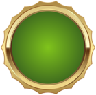 Seal Badge Green Clipart Image