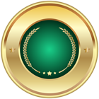Seal Badge Green PNG Transparent Clip Art Image