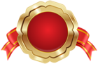 Seal Badge PNG Red Transparent Image