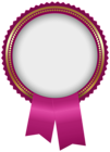 Seal Badge Pink PNG Transparent Clipart