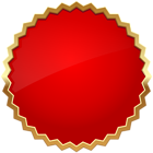 Seal Badge Red PNG Clipart