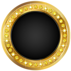 Seal Gold Black PNG Transparent Clip Art Image