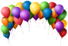 Balloon Arch Transparent PNG Clip Art Image
