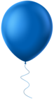 Balloon Blue PNG Clipart