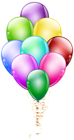 Balloon Bunch PNG Clipart Image