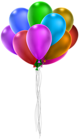 Balloon Bunch Transparent PNG Clip Art Image