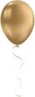 Balloon Gold PNG Clip Art Image | Gallery Yopriceville - High-Quality