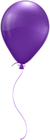 Balloon Purple PNG Clipart