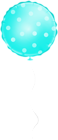Balloon Round Blue PNG Clipart