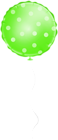 Balloon Round Green PNG Clipart