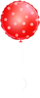 Balloon Round Red PNG Clipart
