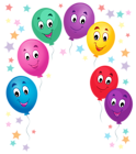 Balloons Cartoon Decoration PNG Clipart Picture