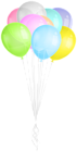 Balloons Colorful PNG Clipart