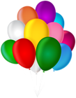 Balloons PNG Transparent Clipart