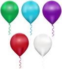Balloons Set Transparent Image