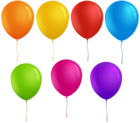 Balloons Transparent Clip Art Image
