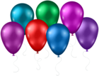 Balloons Transparent PNG Clip Art Image